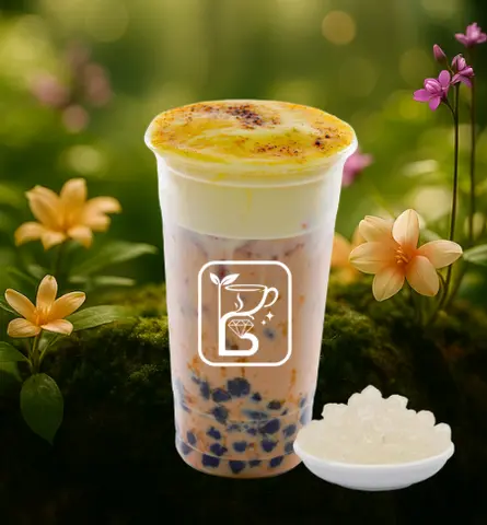 Hình ảnh Trà sữa kem trứng