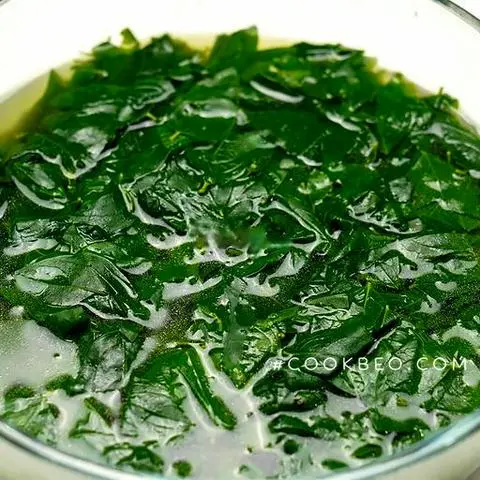 Hình ảnh Canh ngót chay