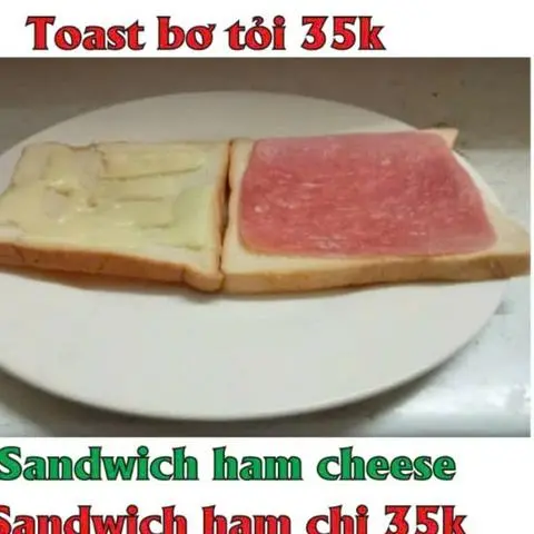 Hình ảnh Sandwich ham chi