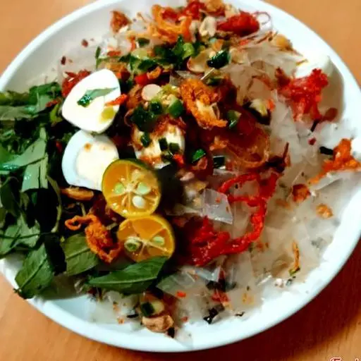Hình ảnh Bánh tráng trộn