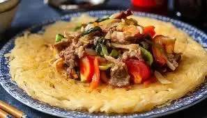 Hình ảnh Phở chiên trứng