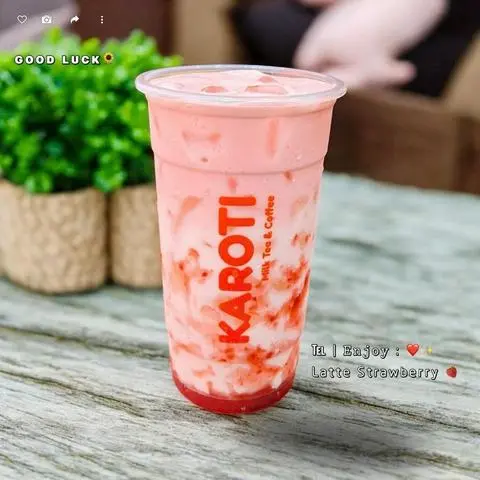 Hình ảnh Latte Dâu
