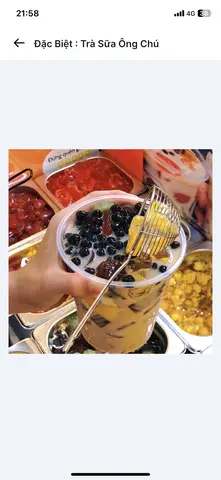 Hình ảnh Đặc Biệt: Trà Sữa Ông Chú