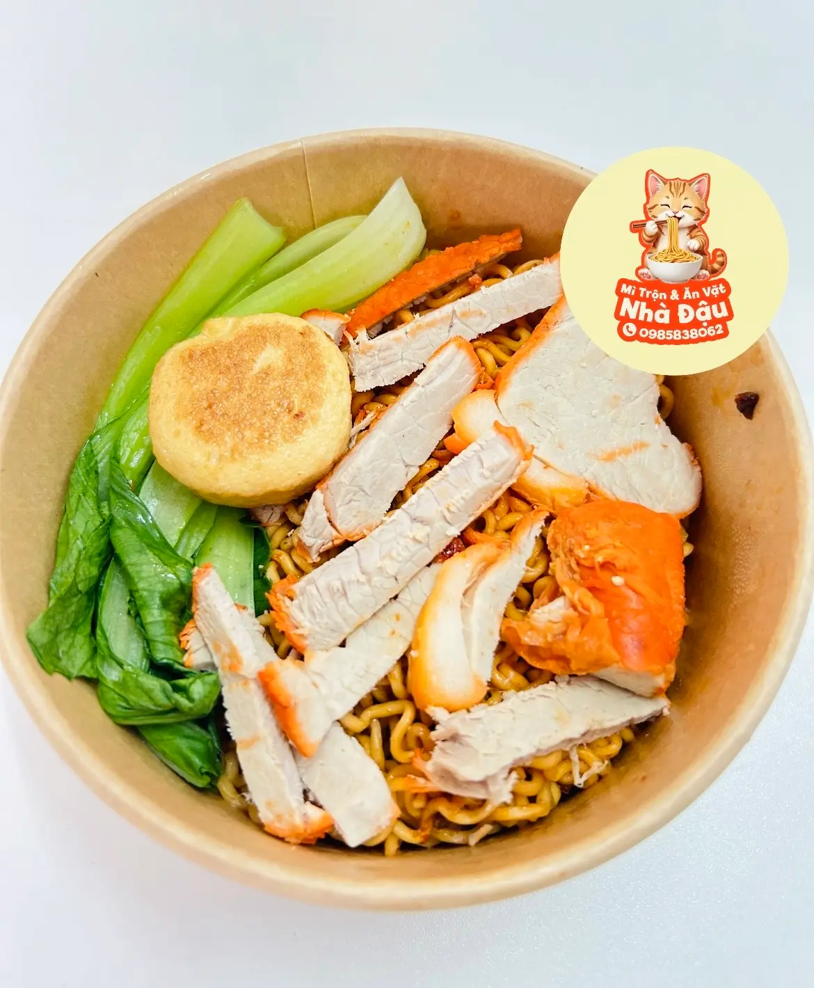 Hình ảnh Mì Trộn Xá Xíu & Đậu Hũ Phomai
