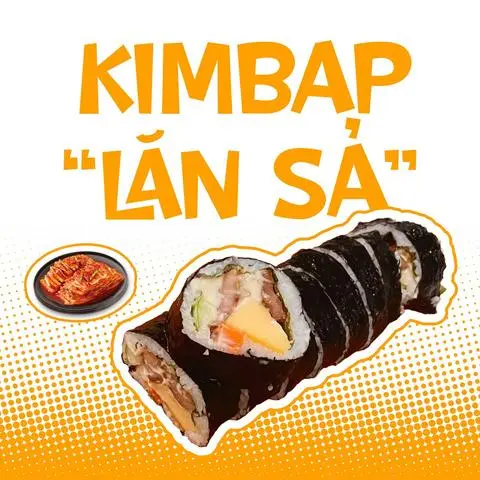 Hình ảnh Kimbap “Lăn Sả”