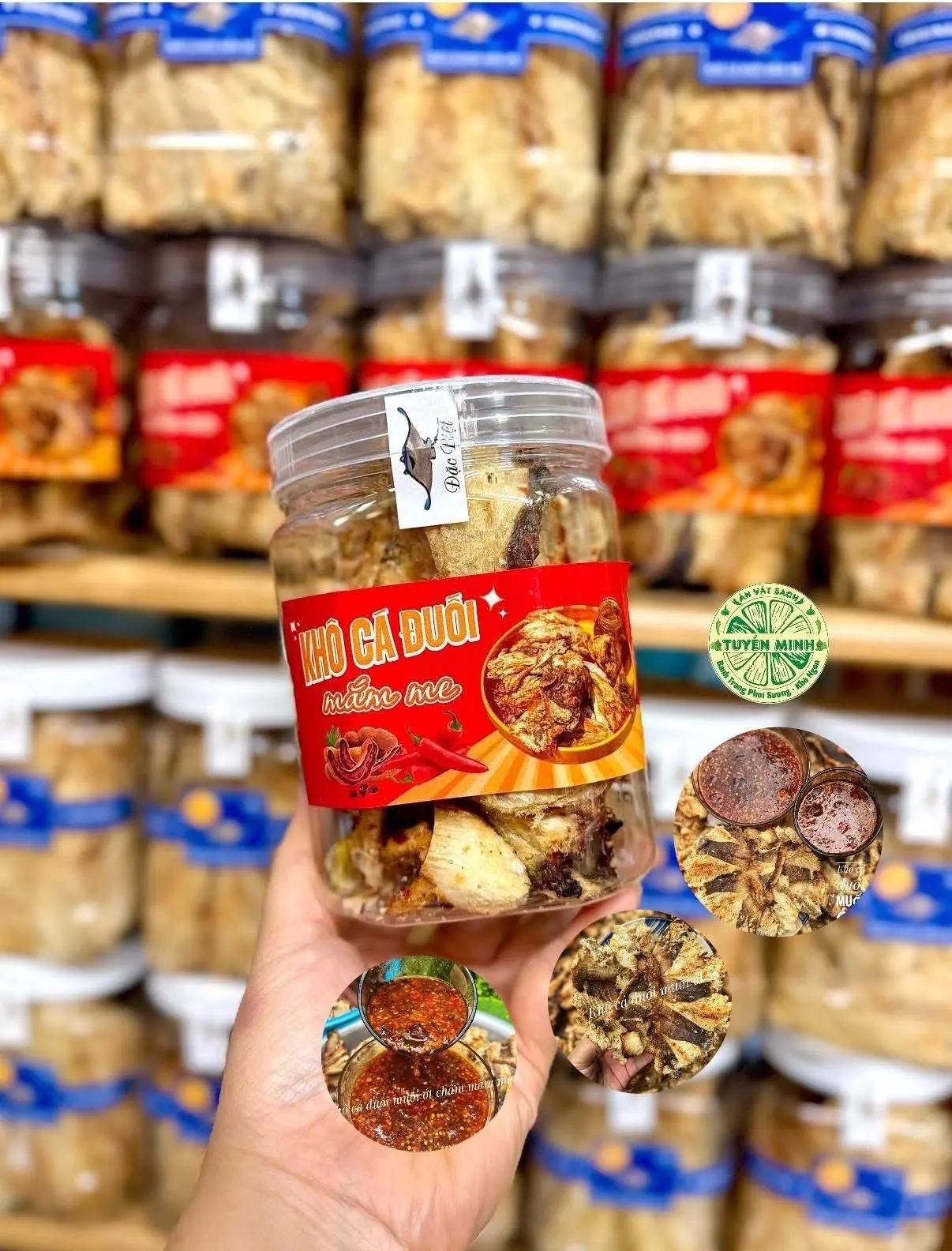 Hình ảnh KHÔ CÁ ĐUỐI ĐẶC BIỆT 350Gr (Tem Đỏ Vàng)