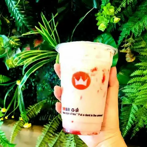 Hình ảnh Sữa Dâu lắc phô mai