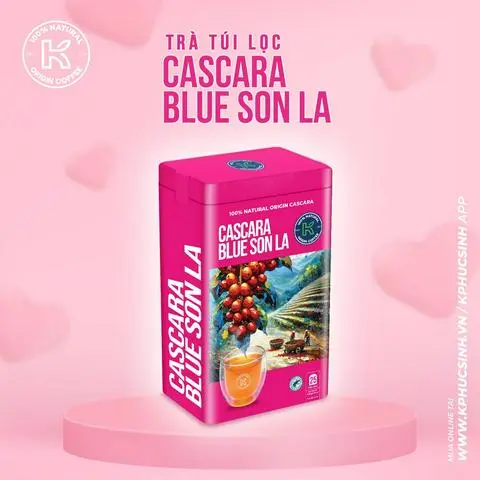 Hình ảnh Trà Túi Lọc Cascara Blue Son La (25 gói)