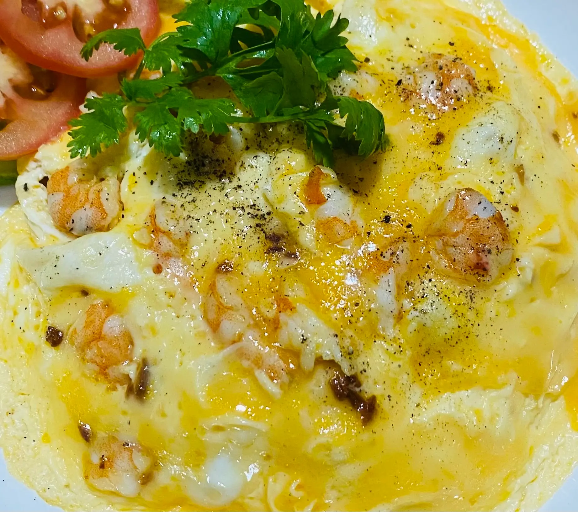 Hình ảnh Tôm phủ trứng