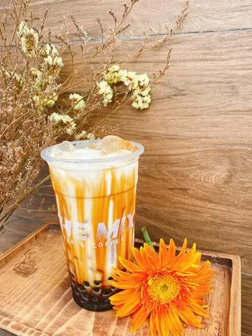Hình ảnh Sữa tươi sương sáo đường đen