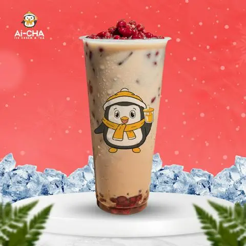 Hình ảnh Trà sữa đậu đỏ