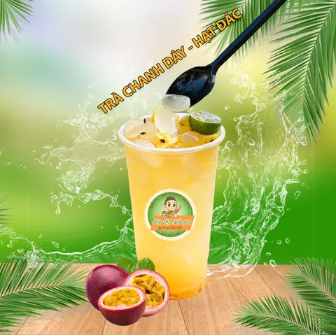 Hình ảnh Trà Chanh Dây + Hạt Đác