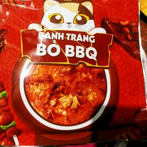 Hình ảnh Bánh tráng bò BBQ