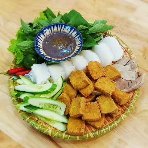 Hình ảnh Bún đậu thịt
