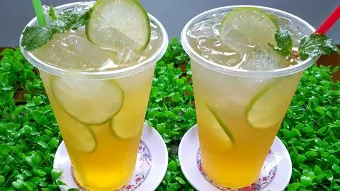 Hình ảnh trà chanh tươi (ly 700ml)