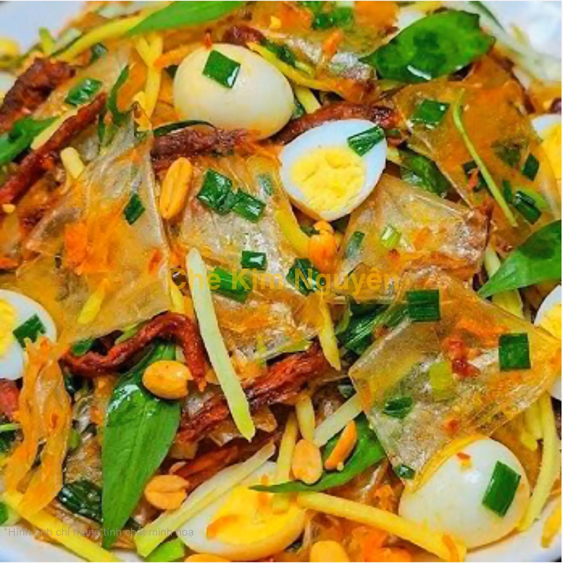 Hình ảnh Bánh tráng trộn - Đầy Đủ