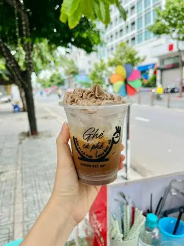 Hình ảnh Cà Phê Kem Nâu Tiramisu