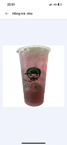 Hình ảnh hồng trà nho
