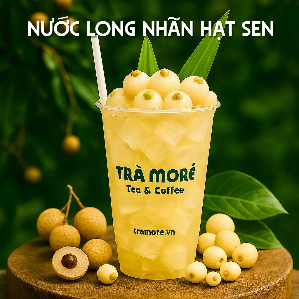 Hình ảnh Nước Long Nhãn Hạt Sen (700ml)