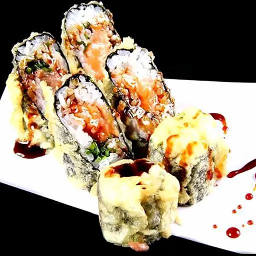 Hình ảnh Maki cá hồi chiên tempura