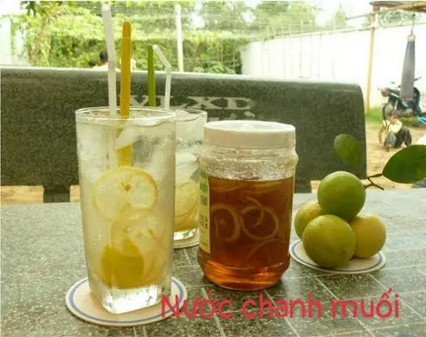 Hình ảnh nước chanh muối 