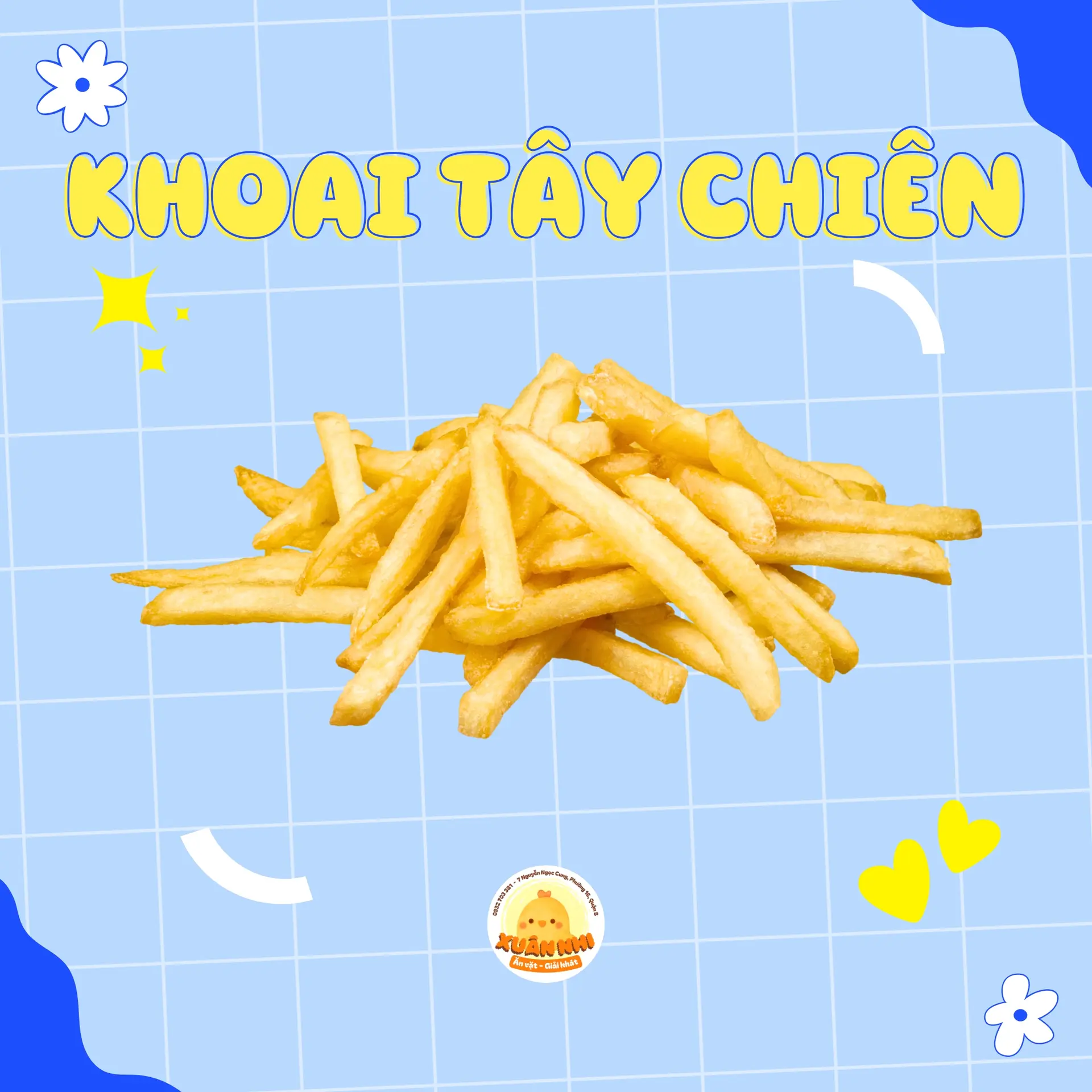 Hình ảnh Khoai tây chiên lắc rong biển