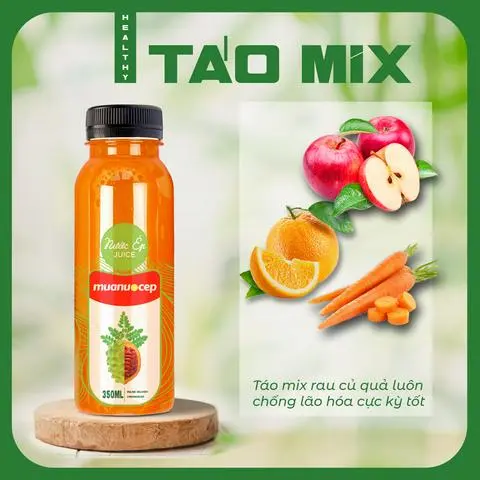 Hình ảnh Nước Ép Táo Cam Carrot Healthy
