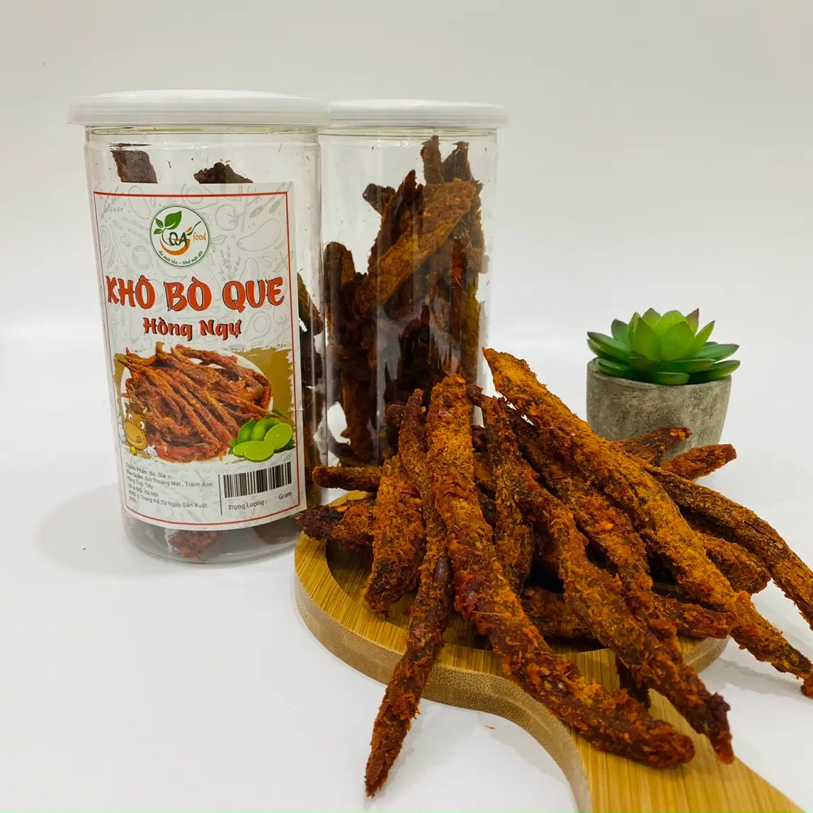 Hình ảnh Khô bò que/ hộp 250gr