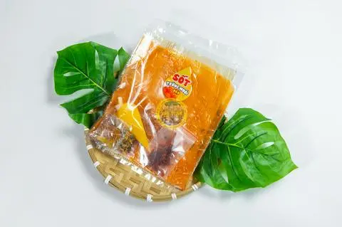 Hình ảnh Bánh Tráng Sốt Trứng Muối Béo 