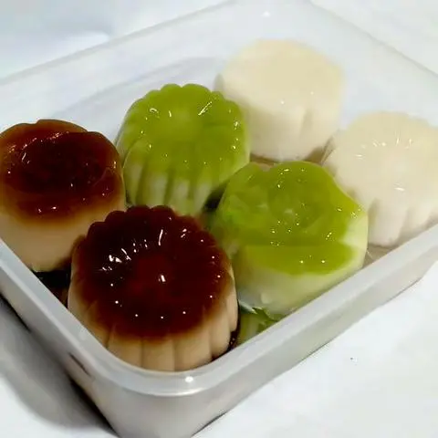 Hình ảnh Rau câu tam sắc