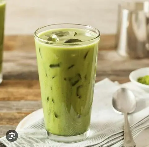 Hình ảnh Trà sữa thái xanh trân châu 