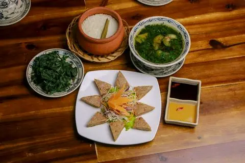 Hình ảnh Set 15 chả cá thác lác chiên thì là