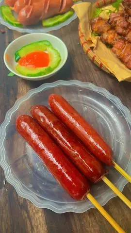 Hình ảnh Lạp xưởng nướng 