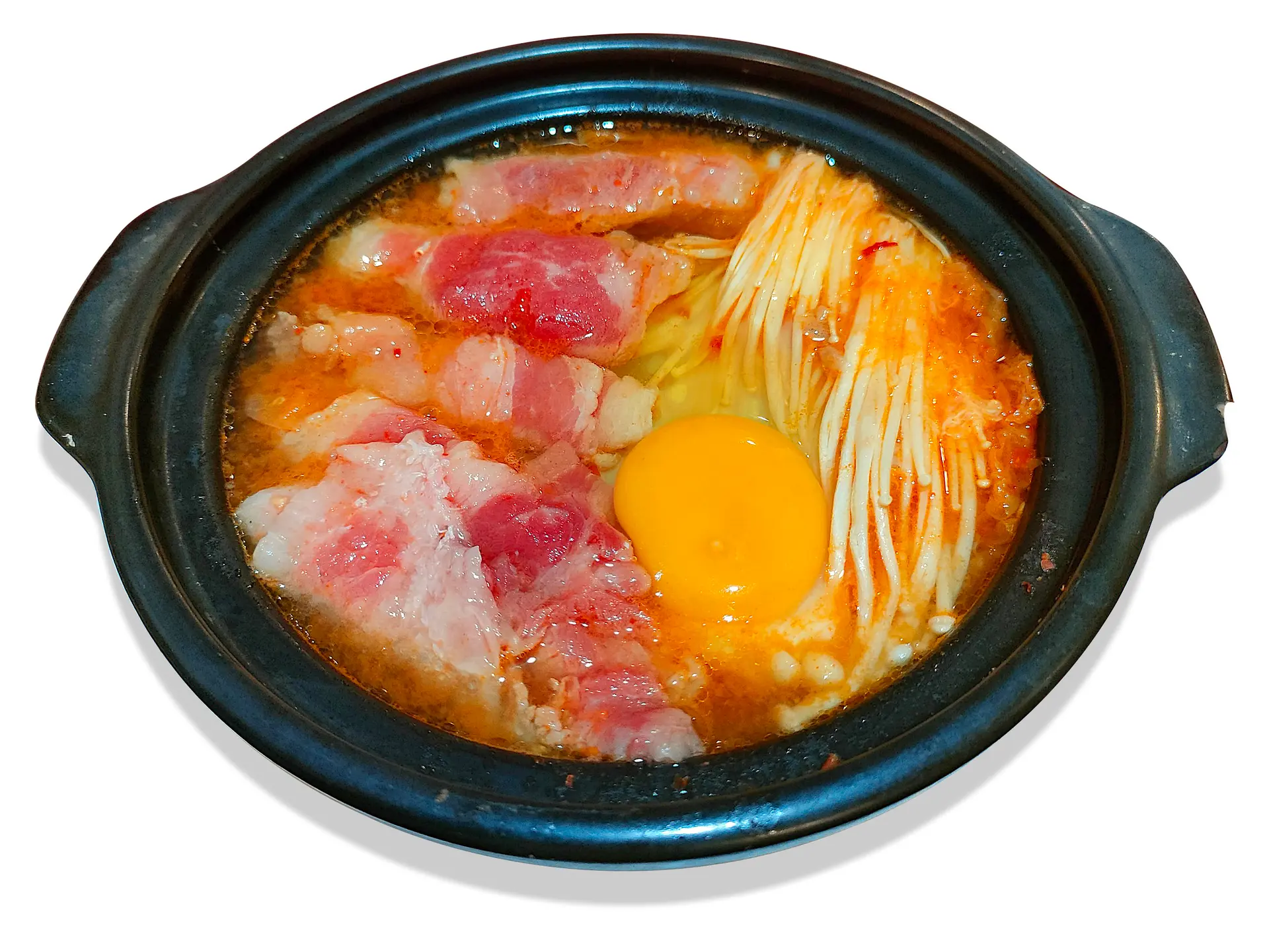Hình ảnh CANH KIM CHI + MÌ UDON (BÒ)