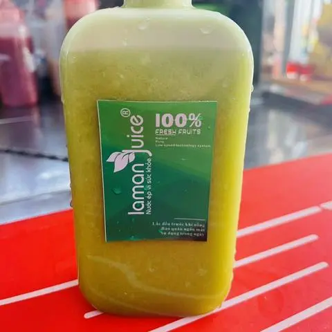 Hình ảnh ép cần tây táo kale thơm chai 