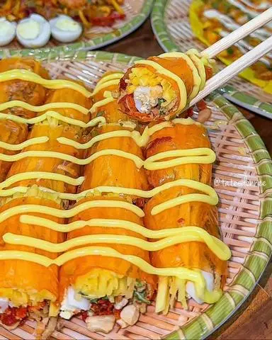Hình ảnh Bánh Tráng Cuốn Thập Cẩm Lớn 