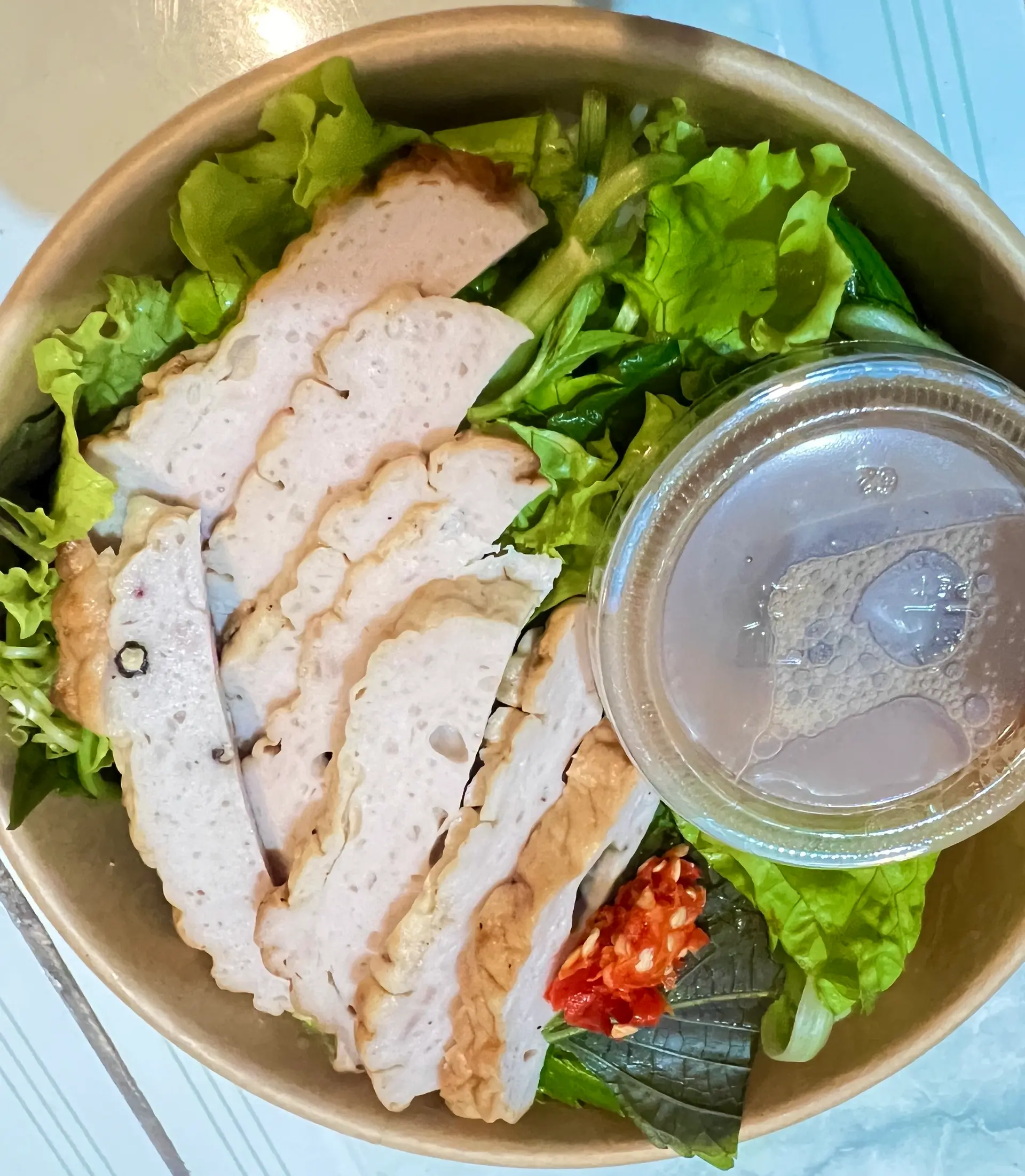 Hình ảnh Bún mắm nêm chả nướng