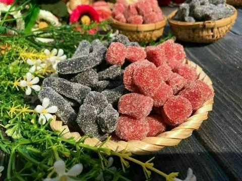 Hình ảnh Kẹo Dâu Tây Mix Dâu Tằm 500g