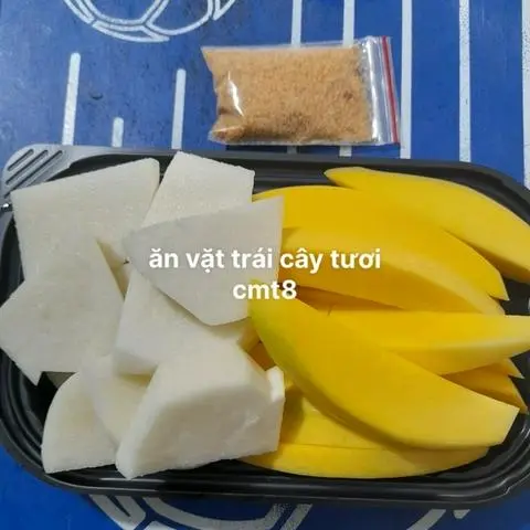 Hình ảnh xoài keo,củ sắn