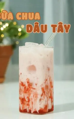 Hình ảnh Sữa chua dâu