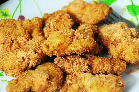 Hình ảnh Gà Porpcon, Gà Viên Chiên Lắc Phô Mai