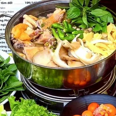 Hình ảnh Lâu gà lá é trung