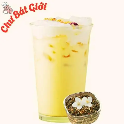 Hình ảnh Trà Sữa Gạo Rằng Trân Châu Trắng