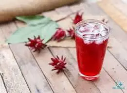 Hình ảnh NƯỚC MÍA HOA ATISO ĐỎ ( HIBISCUS)