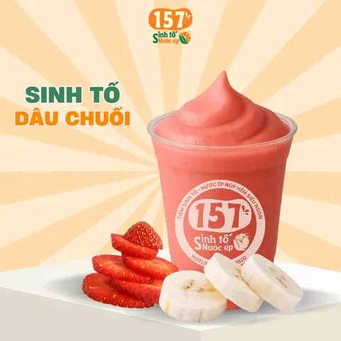 Hình ảnh [Nên thử] Sinh tố Dâu chuối