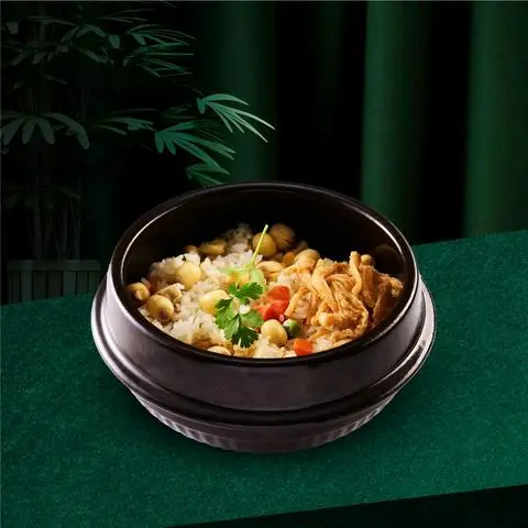 Hình ảnh cơm chiên hạt sen 