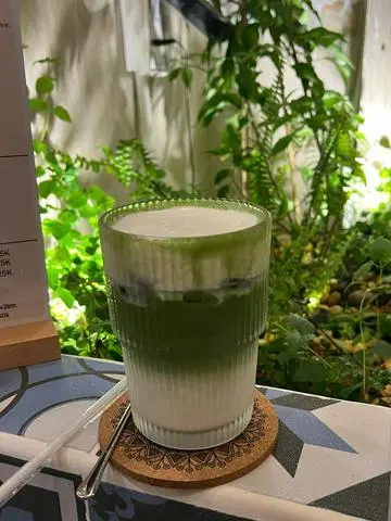 Hình ảnh Matcha latte cheese