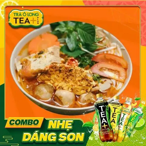 Hình ảnh Combo Bún Huế Chay + Nước Ngọt SPVB