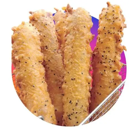Hình ảnh Chuối chiên mè đen