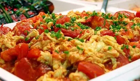 Hình ảnh Cơm trứng chiên sốt cà chua